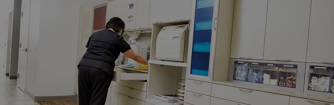 Maintain infection control and an efficient workflow