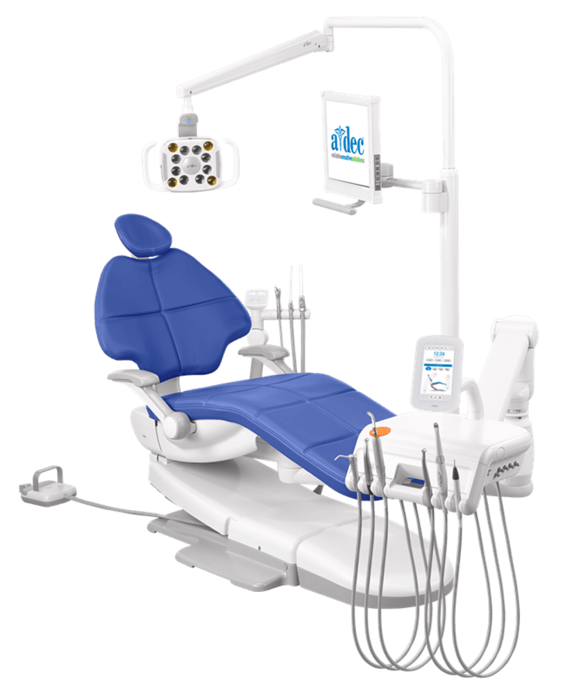 A-dec 551 Standard Assistants instrumentation