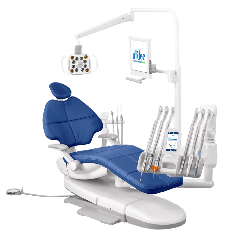 A-dec 551 Standard Assistants instrumentation