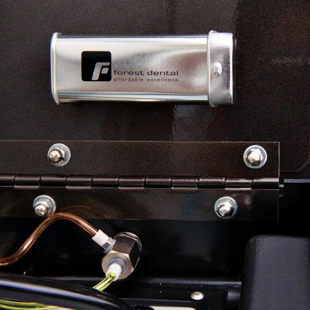 4485 IC Control Head in Bronze with inside view of Mini Tool Box