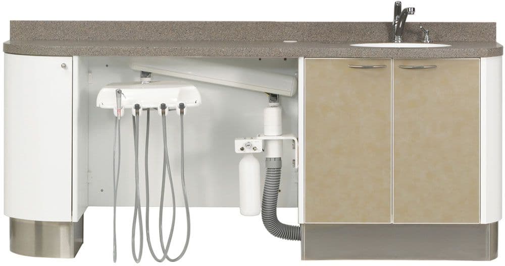 BDS2555 Doctor Delivery System Mounted on D1 Side Cabinet