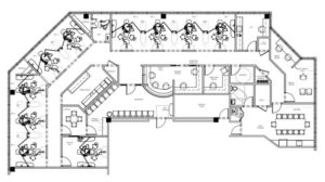 Floor plan for design considerations 