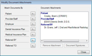 patient referral screenshot